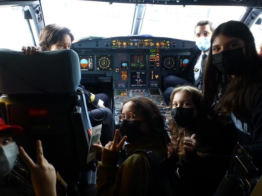 L'équipage de l'Airbus
